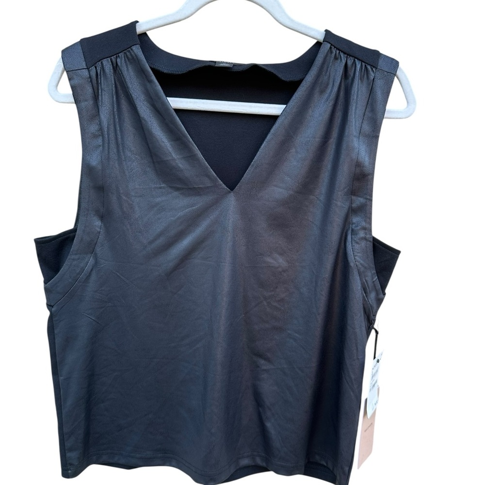 Halogen Black Muscle Tee